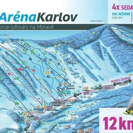 Hytte Karlov Pod Pradedem. Karlov Malá Morávka